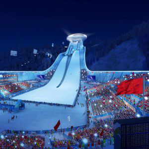 2022北京冬奧會跳臺滑雪場